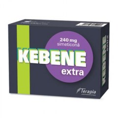 Kebene Extra 240 mg Simeticona, 30 capsule, Terapia